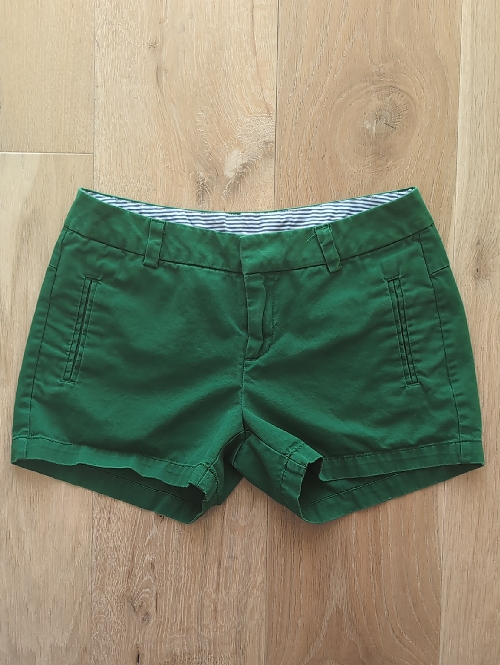jcpenney Green Women's Cotton Bermuda Shorts